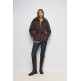 manteau femme  salsa jeans puffer coat with built-in belt