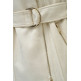 manteau femme  salsa jeans diana long shearling coat