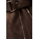 manteau femme  salsa jeans diana long shearling coat