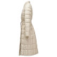 manteau femme  salsa jeans long puffer with wool scarf