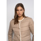 manteau femme  salsa jeans tweed wool jacket w/ padded li