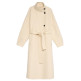 manteau femme  salsa jeans long handmade wool coat