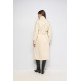 manteau femme  salsa jeans long handmade wool coat
