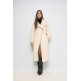 manteau femme  salsa jeans long handmade wool coat