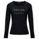 t-shirt femme  salsa jeans long sleeve with shimmery bran