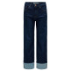 jeans femme  salsa jeans jeans true straight dark wash
