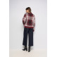 femme wool blend sweate with chess p 730