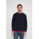sweat-shirt homme  salsa jeans soft waffle fleece w/ 3d print