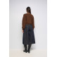 pantalon femme  salsa jeans chino cropped wide w/ side det