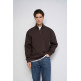 sweat-shirt homme  salsa jeans half zipped collar sweatshirt