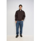 sweat-shirt homme  salsa jeans half zipped collar sweatshirt