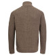 cazadora homme  salsa jeans knitted jacket with quilted fr
