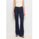 pantalon femme  salsa jeans secret chino flare w/ belt det