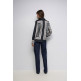 chemise femme  salsa jeans printed  shirt regular