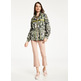 manteau femme  gaudi kway stampato m/l c/cappuccio