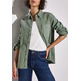 manteau femme street style denim-overshirt,colored