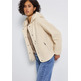 manteau femme  street teddy bomber mat mix jkt w. re