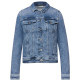 femme qr style jacket,mid blue washe 17790
