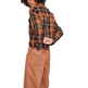 chemise femme  gaudi camicia cropped m/l