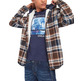 chemise homme  gaudi camicia cappuccio