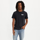 t-shirt homme  levi's graphic crewneck tee color bw