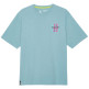 t-shirt homme  munich streetwear t-shirt turquoise