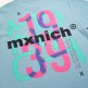 t-shirt homme  munich streetwear t-shirt turquoise
