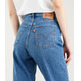 jeans femme levis high waisted mom jean fit the