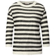 maillot femme street cosy striped mesh sweater