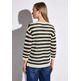 maillot femme street cosy striped mesh sweater