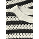 maillot femme street cosy striped mesh sweater