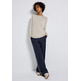 t-shirt femme  street qr_basic rounded u-boat neck