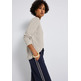t-shirt femme  street qr_basic rounded u-boat neck