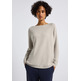 t-shirt femme  street qr_basic rounded u-boat neck
