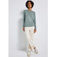 t-shirt femme  street qr_basic rounded u-boat neck