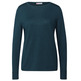 t-shirt femme  street qr_basic rounded u-boat neck