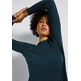 t-shirt femme  street qr_basic rounded u-boat neck