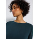 t-shirt femme  street qr_basic rounded u-boat neck
