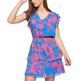 robe femme  gaudi abito corto m/c