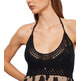 t-shirt femme  gaudi top ad uncinetto
