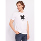 t-shirt homme gaudi t-shirt girocollo mancia corta