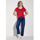 t-shirt femme  street style qr new gerda