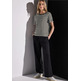t-shirt femme street ltd qr summer yds stripe knit