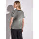 t-shirt femme street ltd qr summer yds stripe knit
