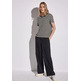 t-shirt femme street ltd qr summer yds stripe knit