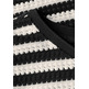 t-shirt femme street ltd qr summer yds stripe knit