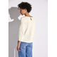 chemise femme street knit look shirt 3/4 sleeves