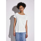 t-shirt femme street shirt w.gathering at shoulder