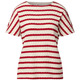 t-shirt femme street stripe structure shirt