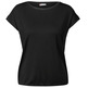 t-shirt femme street shirt w.deco neckline tape